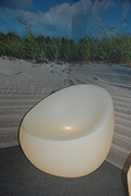 Sole-Vital-Lounge / beleuchteter Sessel