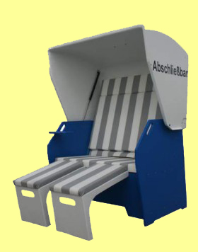 sunchair for 2 - offen
